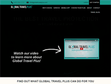 Tablet Screenshot of globaltravelplus.com